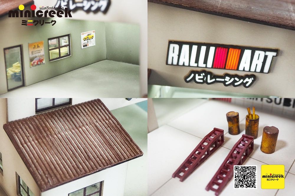 Garage Mitsubishi - Tomytec Tomicarama Vintage (Garage Kit) action figure collectible - Main Image 4