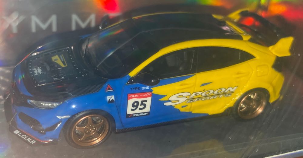 Honda Civic FK8 Type-R - YM Model (Spoon) action figure collectible - Main Image 2