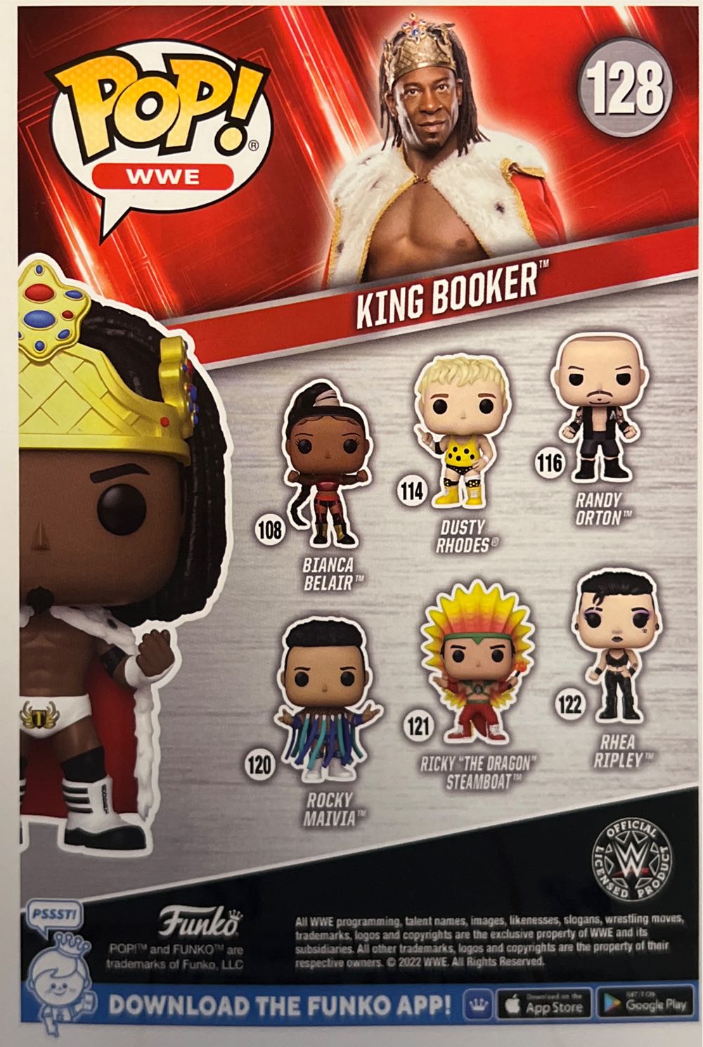 King Booker - Funko (WWE Funko) action figure collectible - Main Image 2