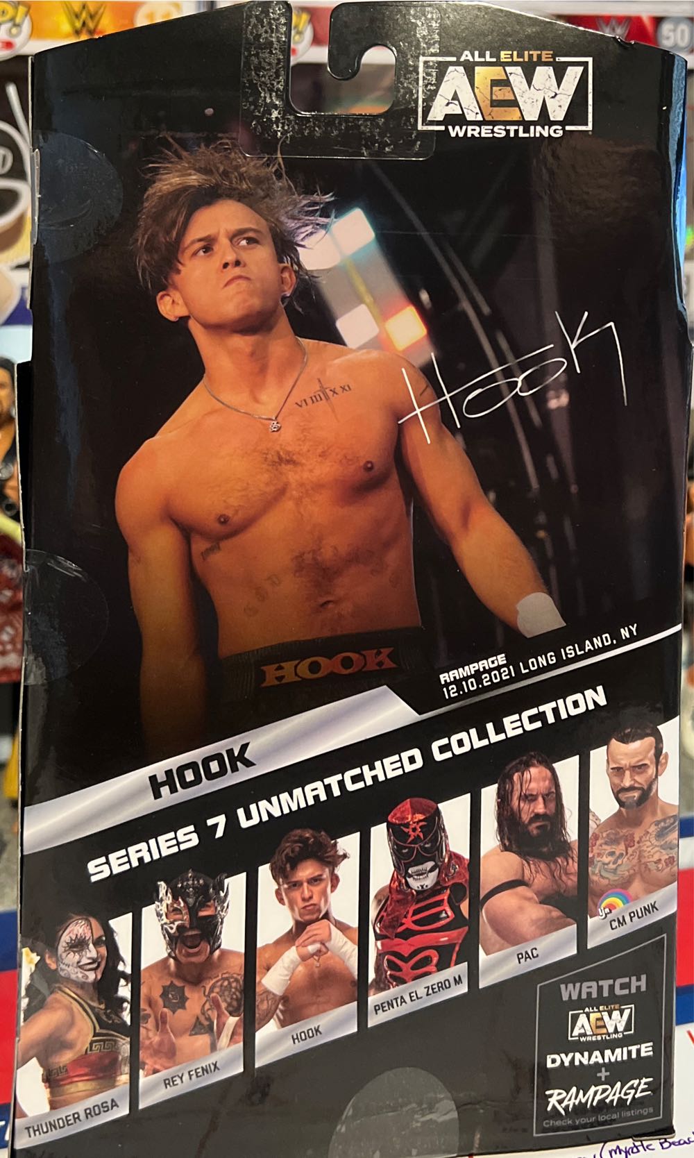 Hook - Jazwares AEW (AEW) action figure collectible - Main Image 2