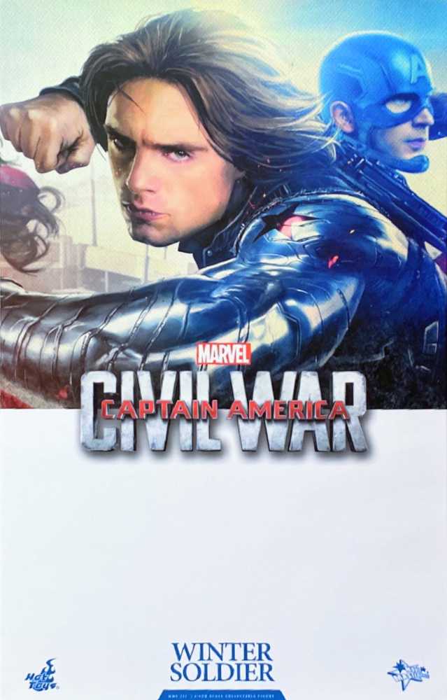 Captain America: Civil War - Hot Toys (Winter Soldier) action figure collectible - Main Image 1