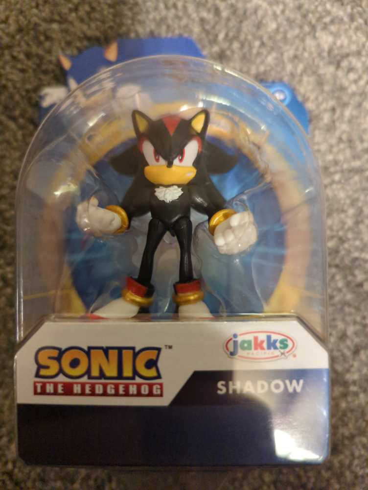 Sonic The Hedgehog Mini Figure 2.5 Shadow   action figure collectible [Barcode 192995416611] - Main Image 2