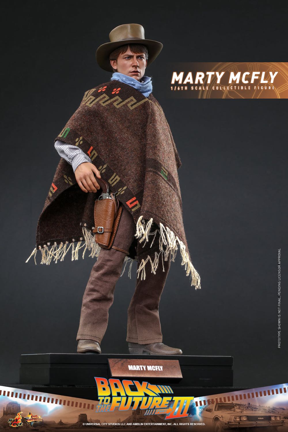 Marty Mcfly - Hot Toys (Back To The Future Part III) action figure collectible - Main Image 2