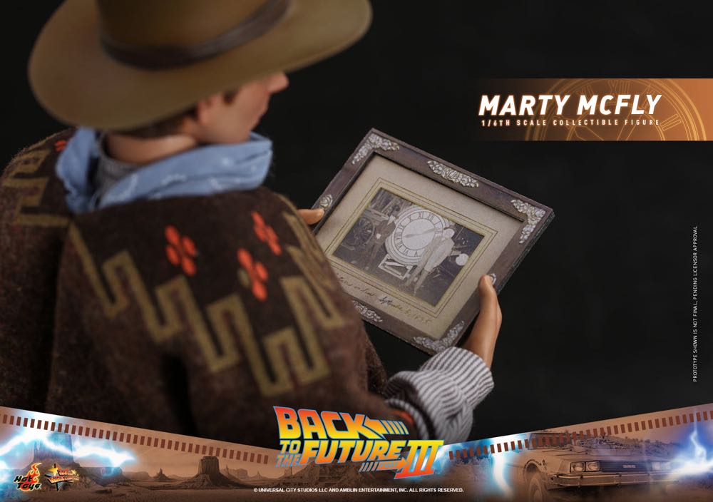 Marty Mcfly - Hot Toys (Back To The Future Part III) action figure collectible - Main Image 3