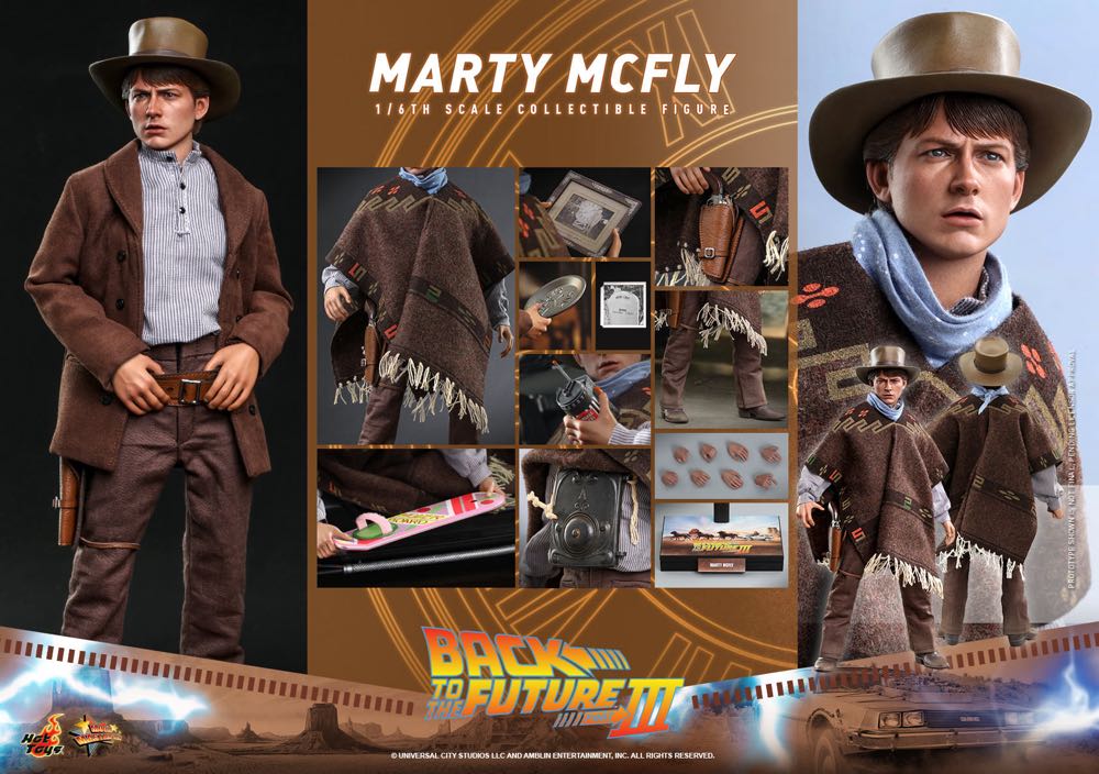 Marty Mcfly - Hot Toys (Back To The Future Part III) action figure collectible - Main Image 4