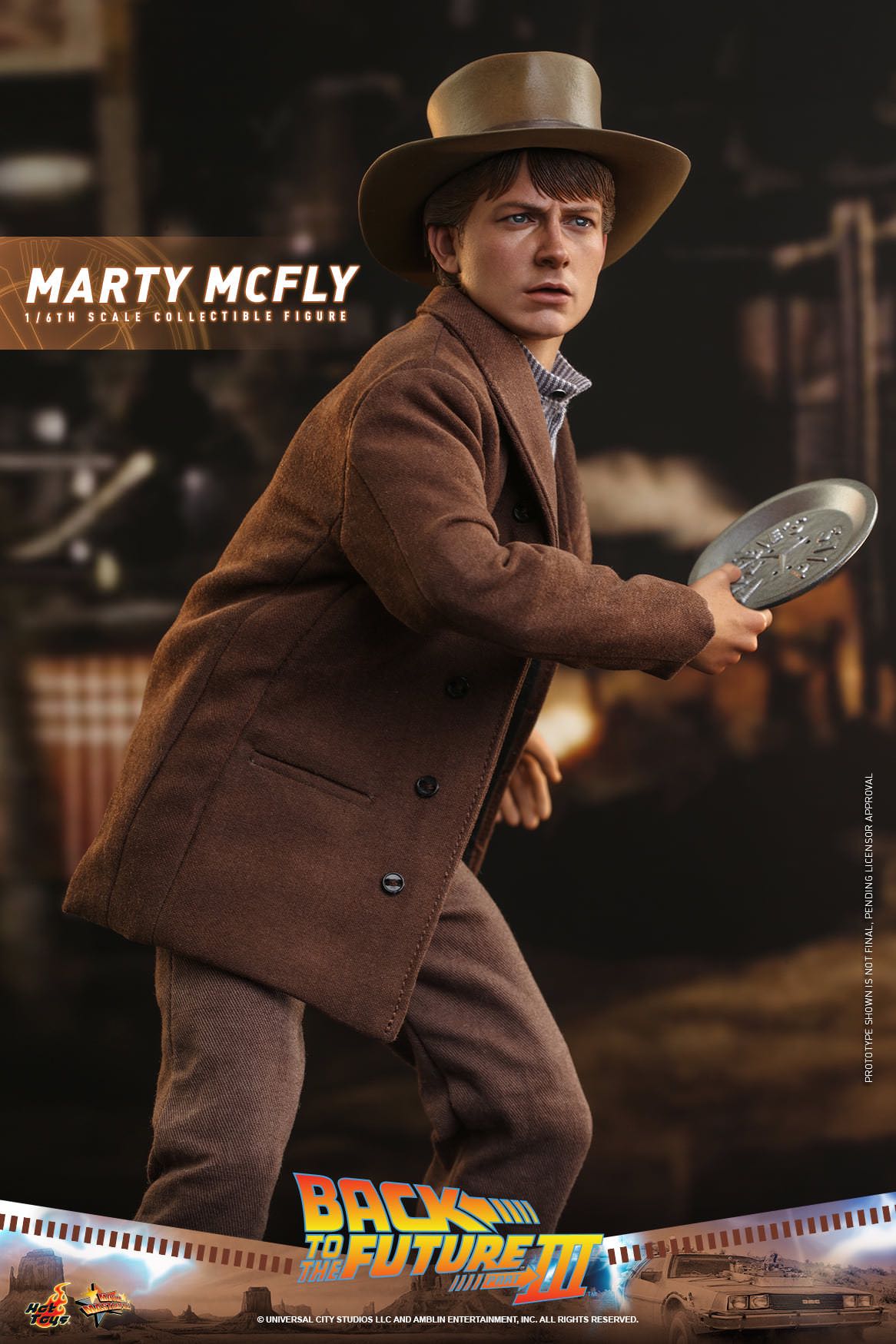 Marty Mcfly - Hot Toys (Back To The Future Part III) action figure collectible - Main Image 5