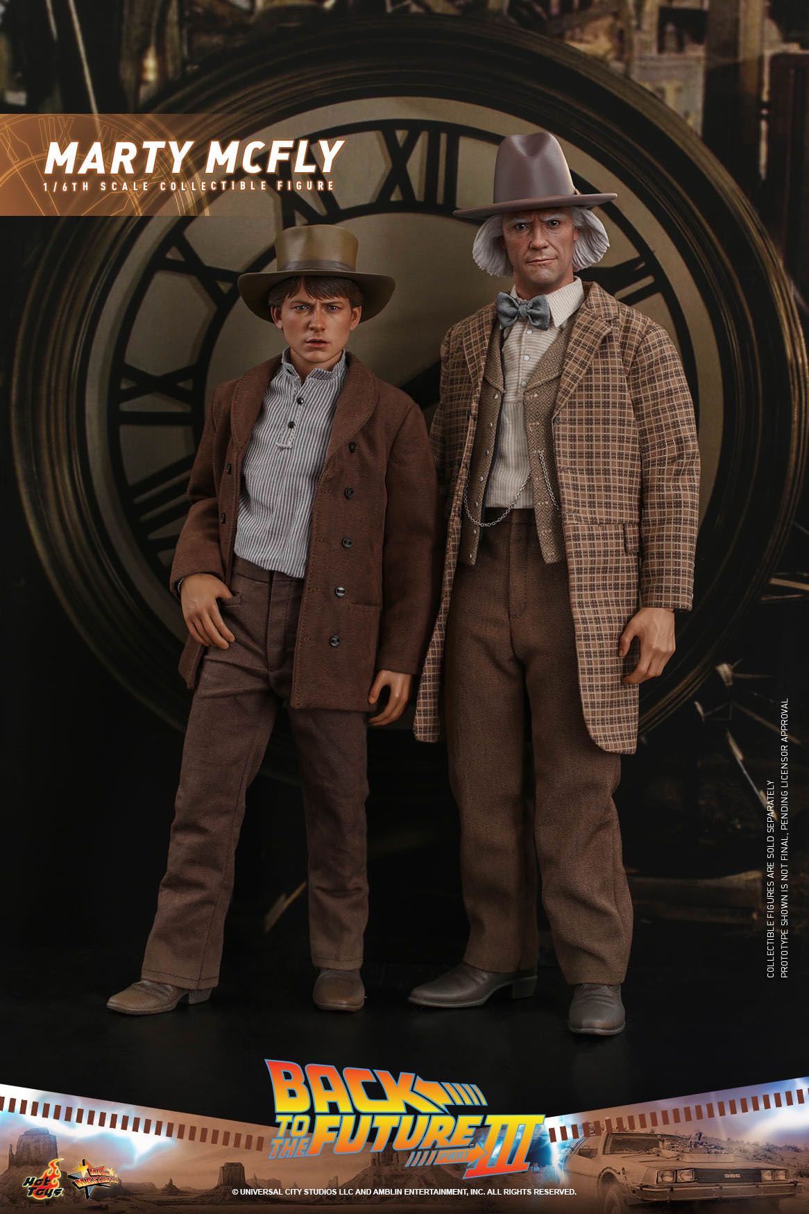 Marty Mcfly - Hot Toys (Back To The Future Part III) action figure collectible - Main Image 6