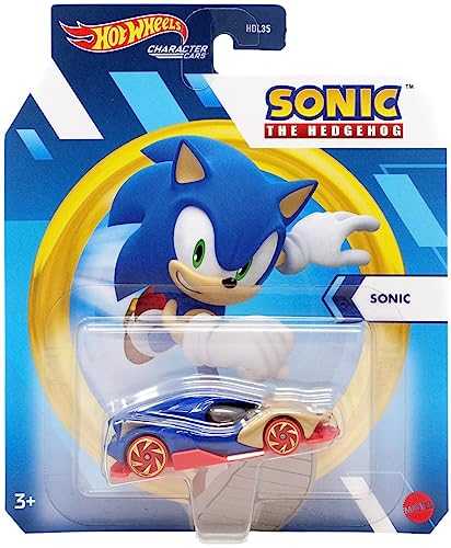 Sonic Hot Wheels - Sonic - Hotwheels (Sonic) action figure collectible [Barcode 194735146970] - Main Image 1