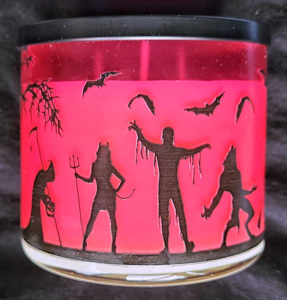 CANDLE: Halloween Kringle 3 Wick Thriller 2023 - Kringle Candle (Halloween Candles) action figure collectible [Barcode 846853084817] - Main Image 3