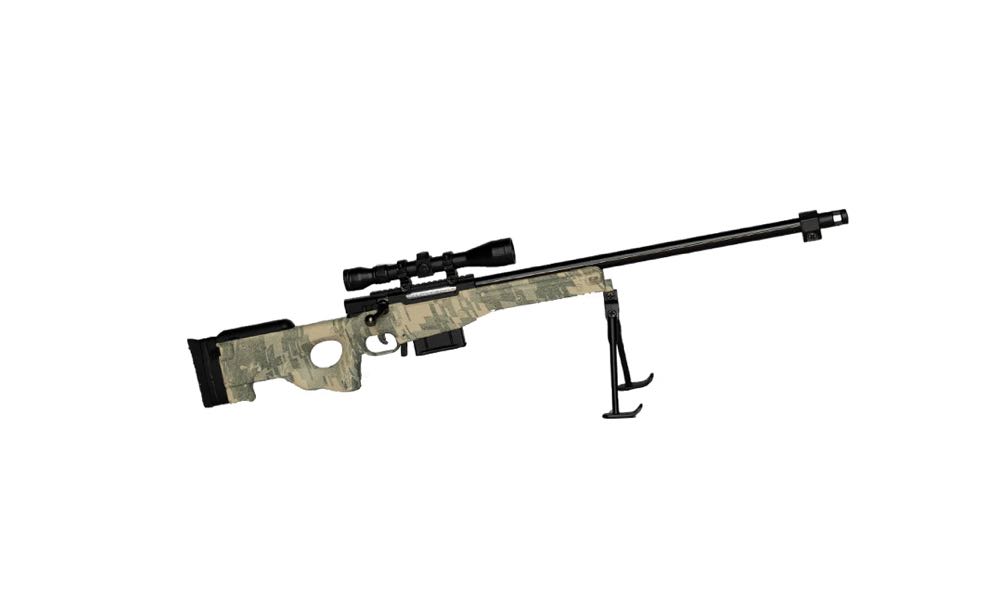 Sniper Model “Tribute” (Camo) - GoatGuns (GoatGuns) action figure collectible [Barcode 850009957085] - Main Image 2