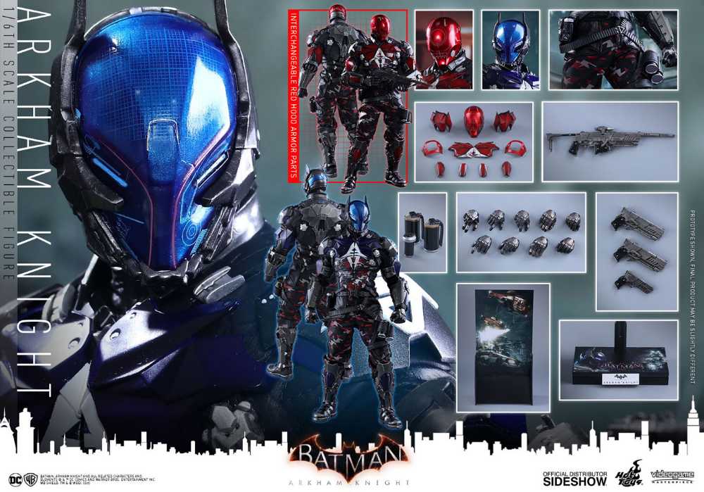 Batman: Arkham Knight - Hot Toys (Arkham Knight) action figure collectible - Main Image 2