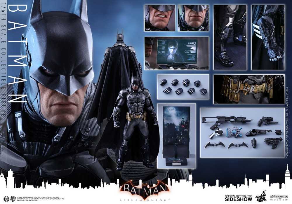 Batman: Arkham Knight - Hot Toys (Batman) action figure collectible - Main Image 2