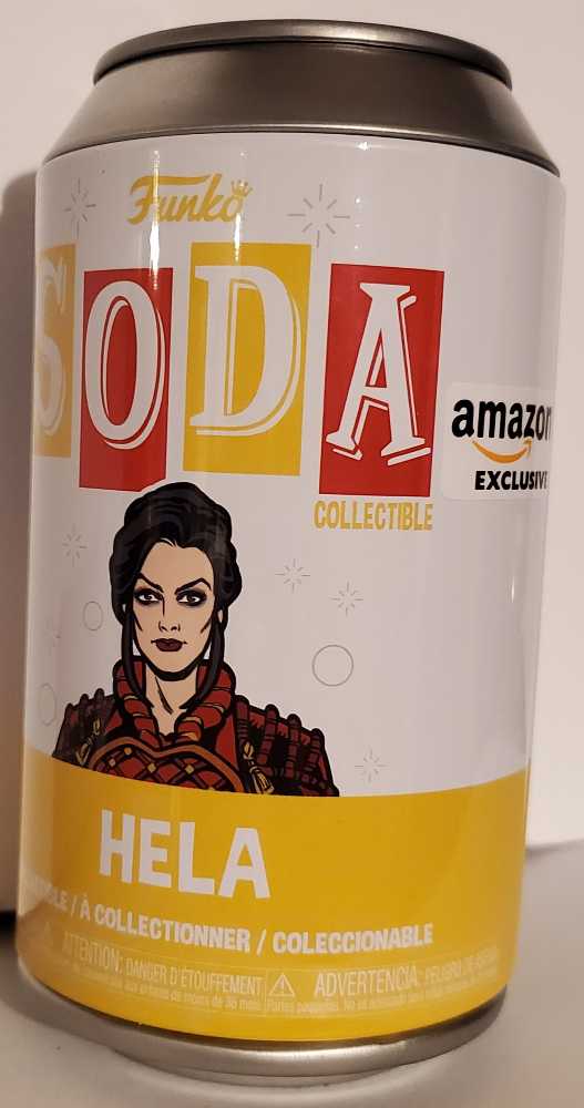 SODA Hela - Marvel: What If...? - Funko (Funko Vinyl SODA) action figure collectible [Barcode 889698688505] - Main Image 2