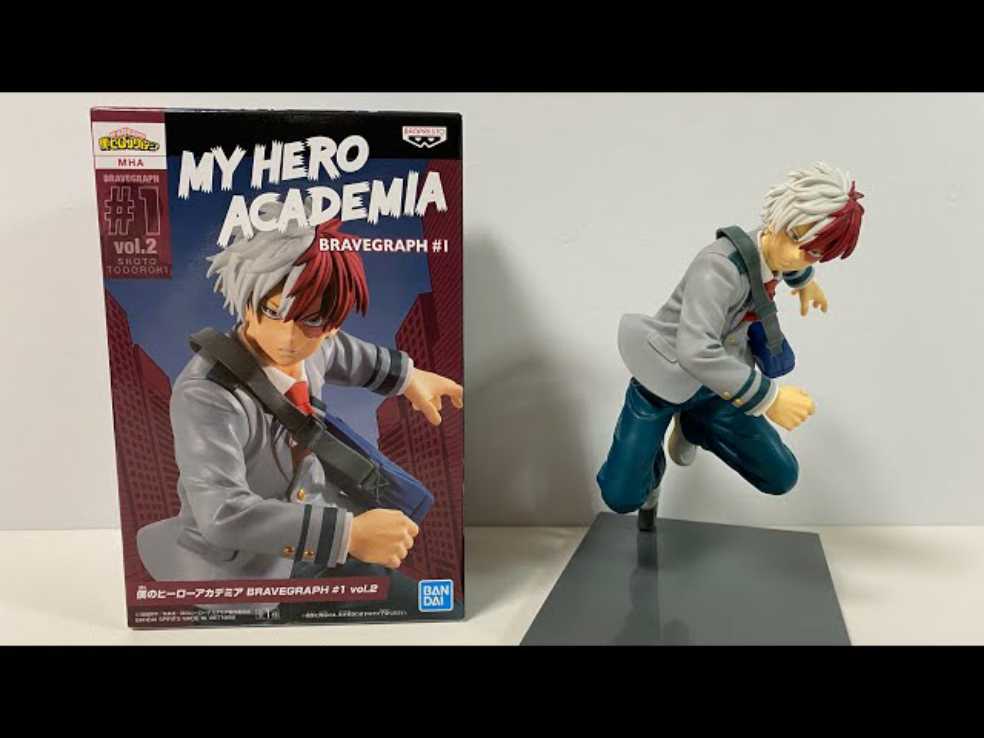 Bravegraph #1, Vol. 2: Shouto Todoroki - Banpresto (My Hero Academia) action figure collectible - Main Image 2