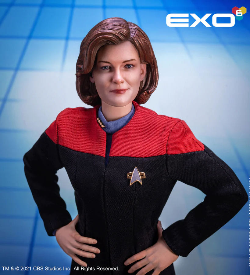 Captain Kathryn Janeway - EXO-6 (Star Trek: Voyager) action figure collectible [Barcode 860006181024] - Main Image 3