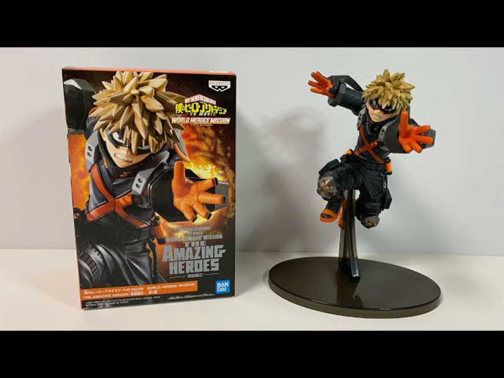 World Heroes Mission- The Amazing Heroes: Bakugou Katsuki - Bandai (My Hero Academia) action figure collectible - Main Image 2