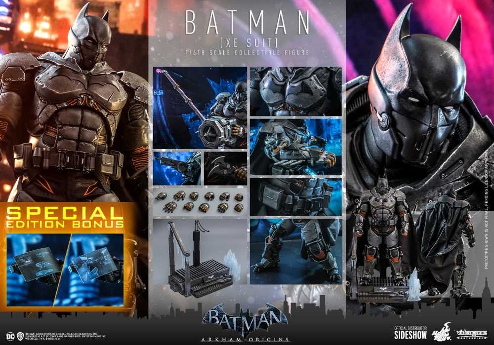 Batman: Arkham Origins - Hot Toys (Batman (XE Suit)) action figure collectible - Main Image 2