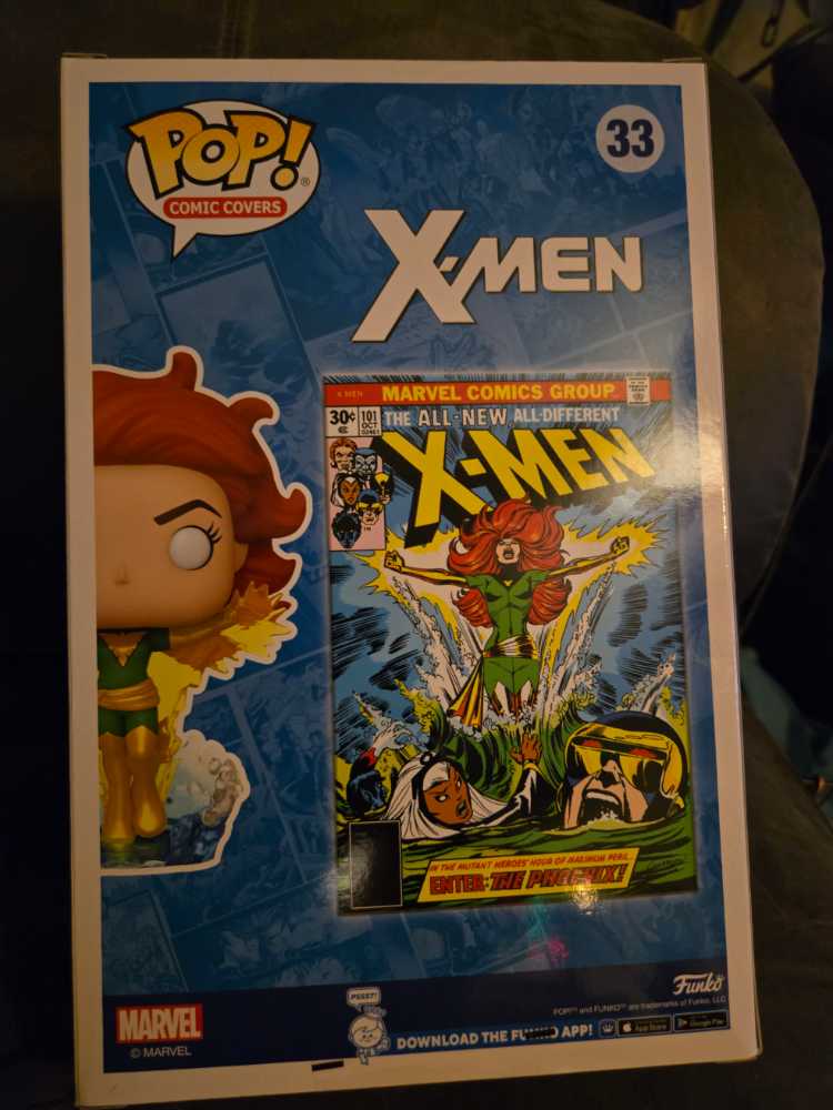 Funko Pop Comic Cover Marvel’s Phoenix #33 - Funko (Comic Covers) (X-Men) action figure collectible [Barcode 889698725019] - Main Image 2