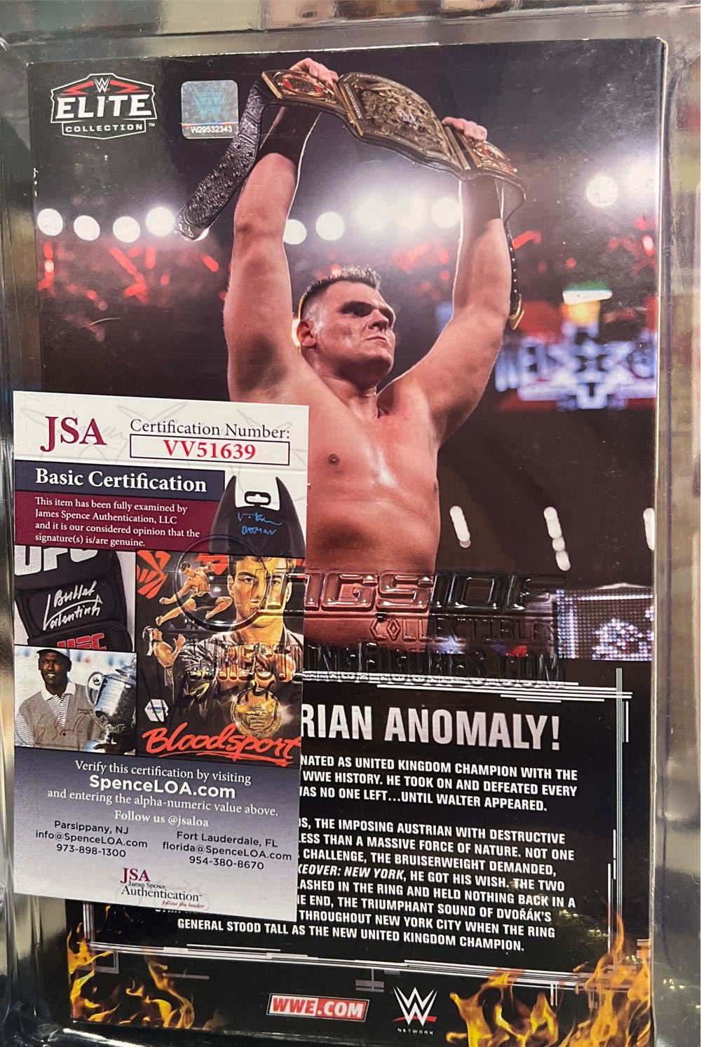 Walter - Mattel Wwe (WWE) action figure collectible - Main Image 2