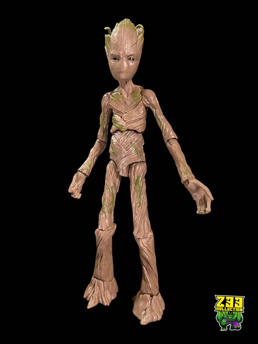 Marvel Legends (2011-????) (69x07) Teen Groot - Hasbro (Marvel Legends Korg Series) action figure collectible - Main Image 2