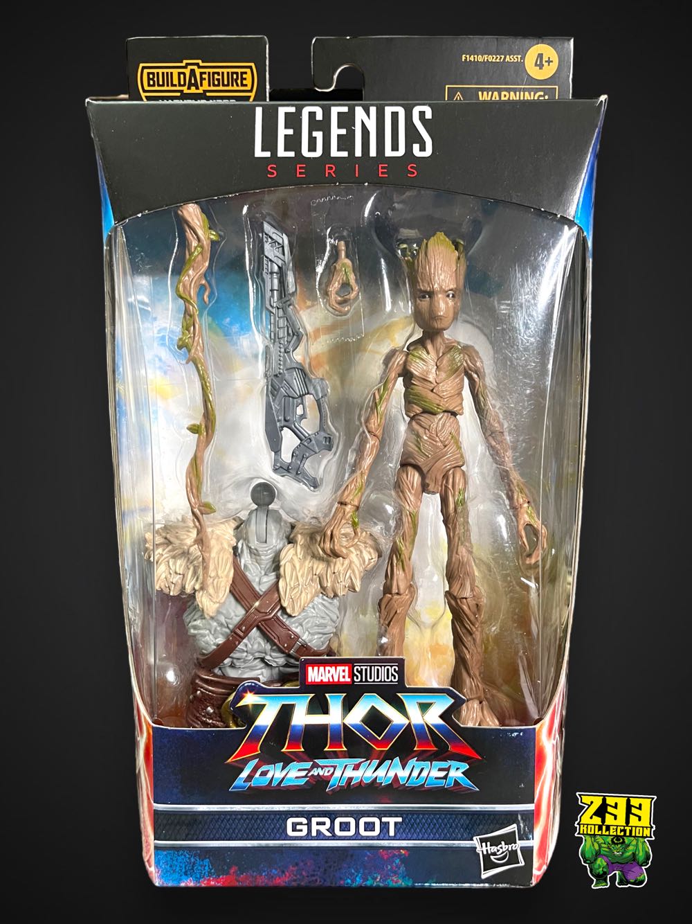Marvel Legends (2011-????) (69x07) Teen Groot - Hasbro (Marvel Legends Korg Series) action figure collectible - Main Image 3