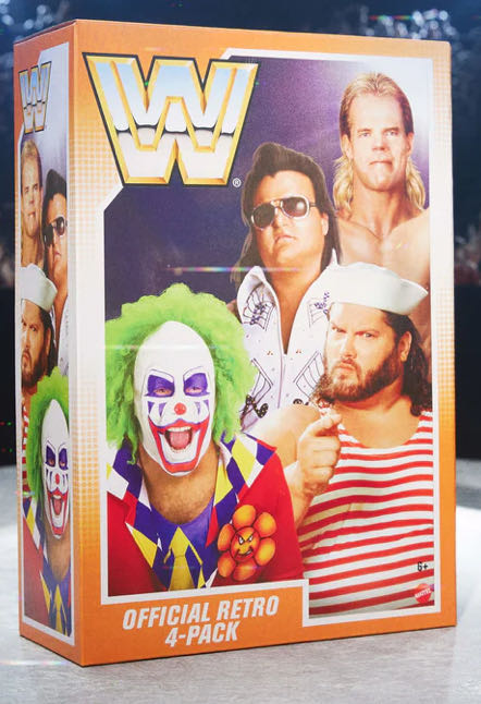 Retro Series #13 - Mattel Retro (Doink The Clown) action figure collectible - Main Image 4