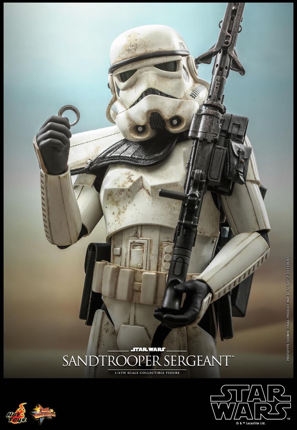 Hot Toys MMS 722 Star Wars A New Hope Sandtrooper Sergeant and Dewback - Hot Toys (Sandtrooper Sergeant) action figure collectible - Main Image 2