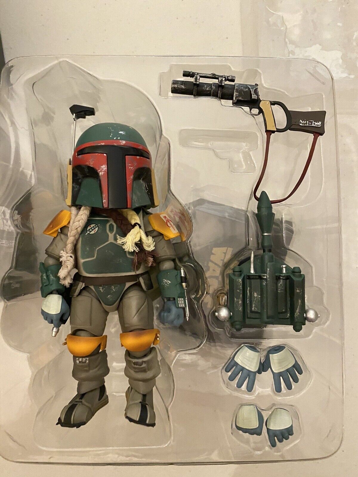 Star Wars (Egg Attack Action) - Boba Fett (RotJ) - Beast Kingdom (Star Wars (Egg Attack Action)) action figure collectible [Barcode 4710495552170] - Main Image 3