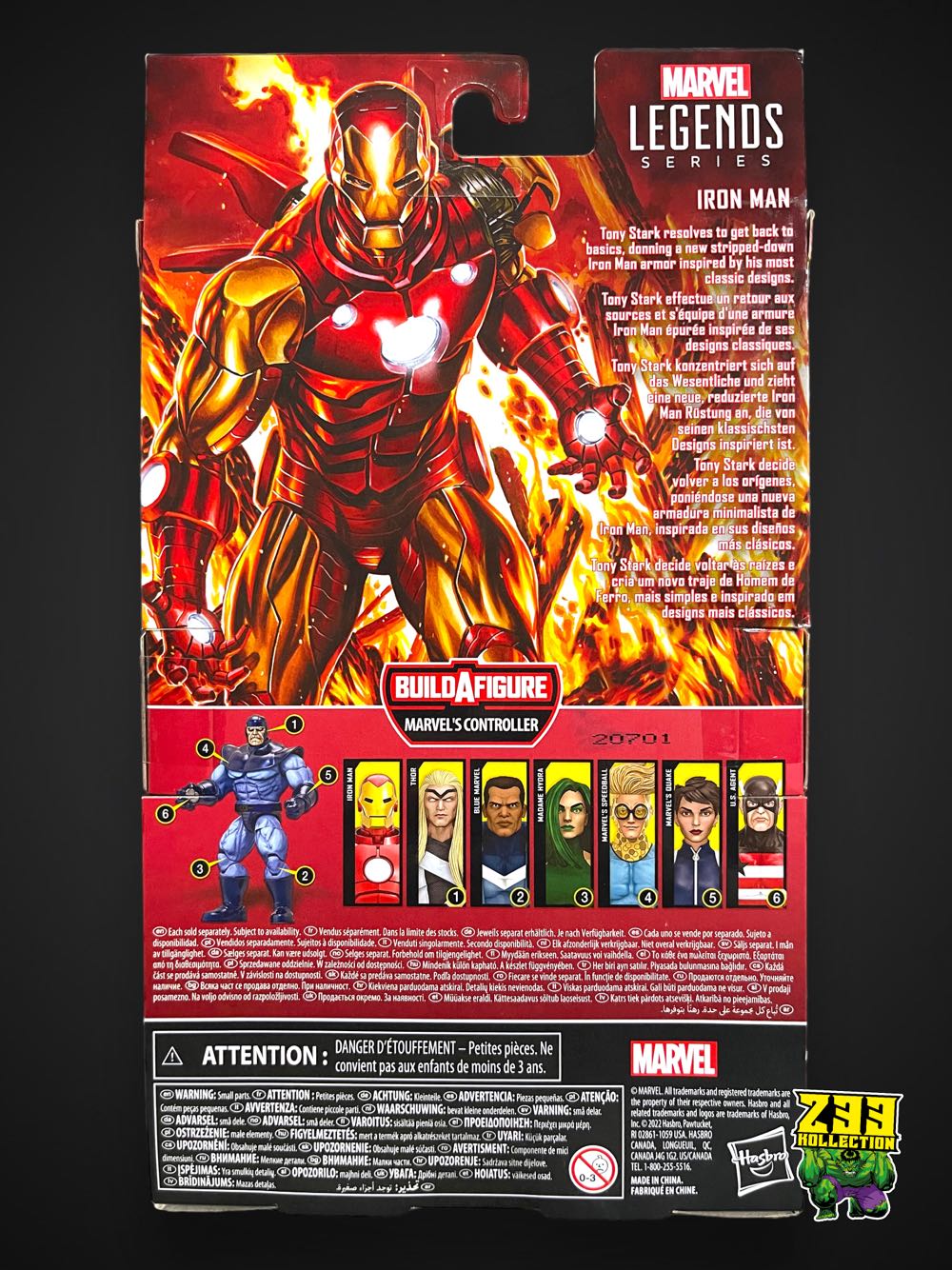 Marvel Legends (2011-????) (72x01) Iron Man - Hasbro (Marvel Legends The Controller Series) action figure collectible - Main Image 4