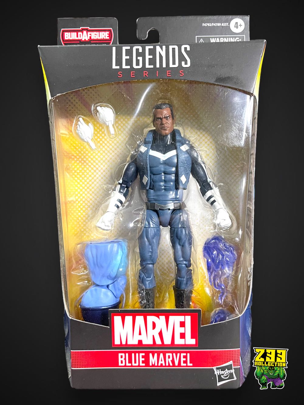 Marvel Legends (2011-????) (72x05) Blue Marvel - Hasbro (Marvel Legends The Controller Series) action figure collectible - Main Image 3