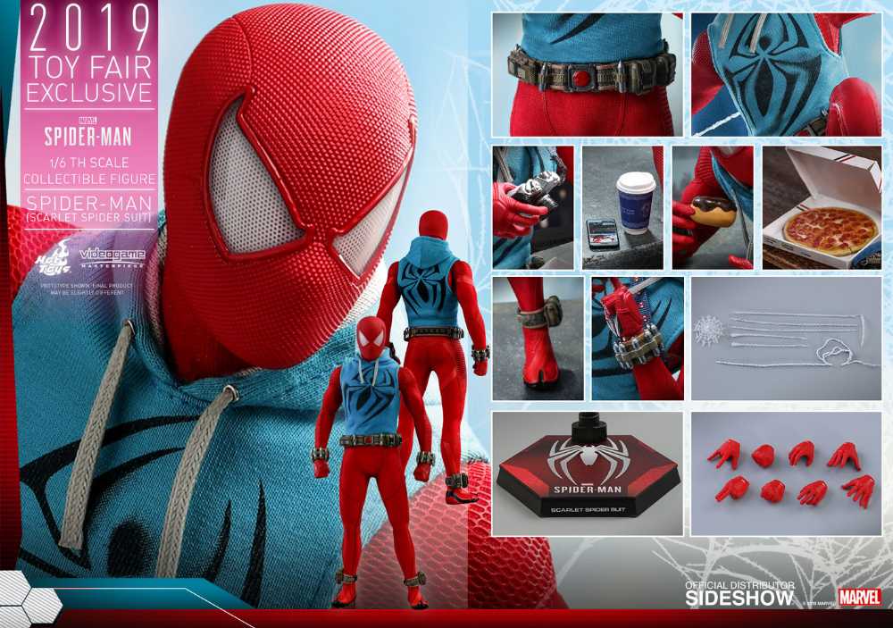 Marvel’s Spider-Man - Hot Toys (Scarlet Spider) action figure collectible - Main Image 2