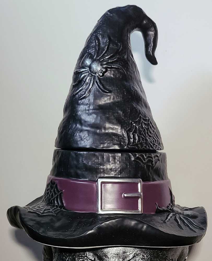 CANDLE: Halloween HomeWorx Witches Spell Ceramic Hat 2023 - Homeworx (Halloween Candles) action figure collectible - Main Image 2