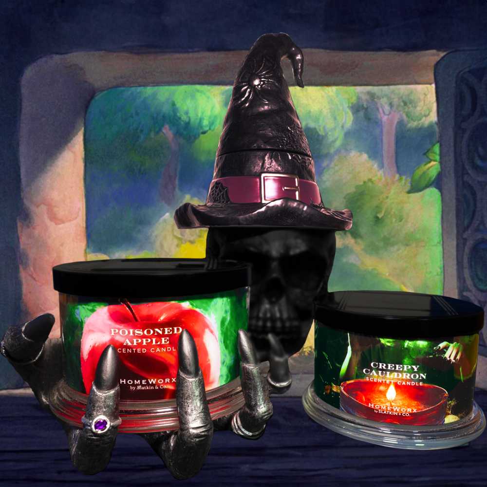 CANDLE: Halloween HomeWorx Witches Spell Ceramic Hat 2023 - Homeworx (Halloween Candles) action figure collectible - Main Image 4