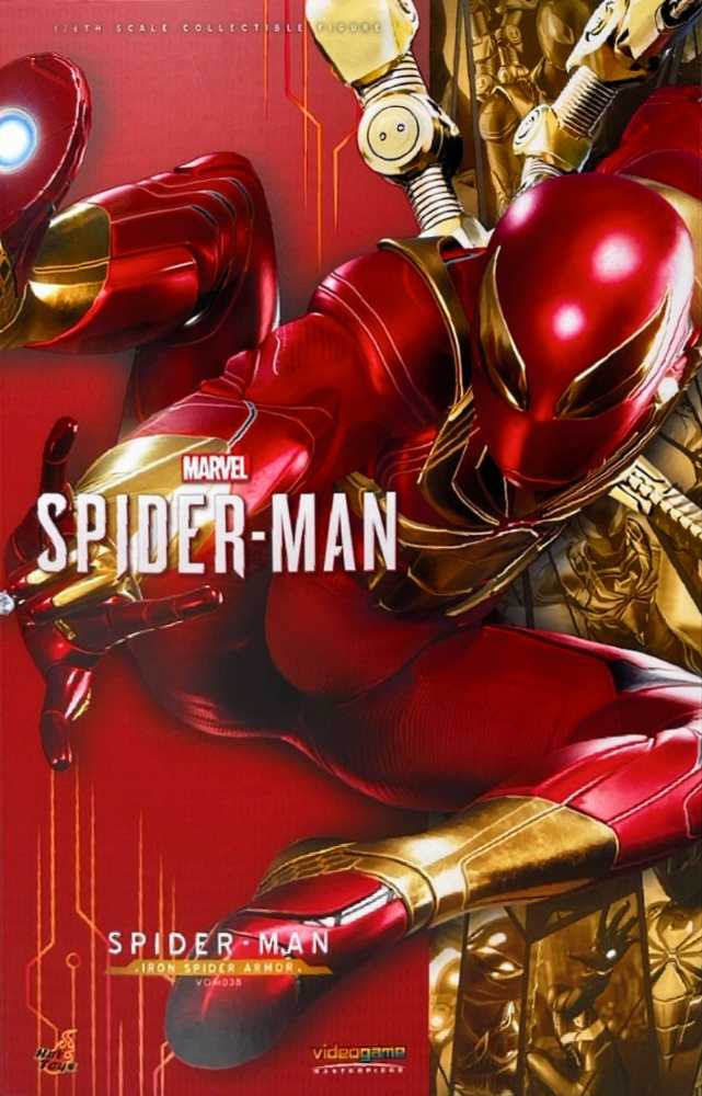 Marvel’s Spider-Man - Hot Toys (Iron Spider Armor) action figure collectible - Main Image 1