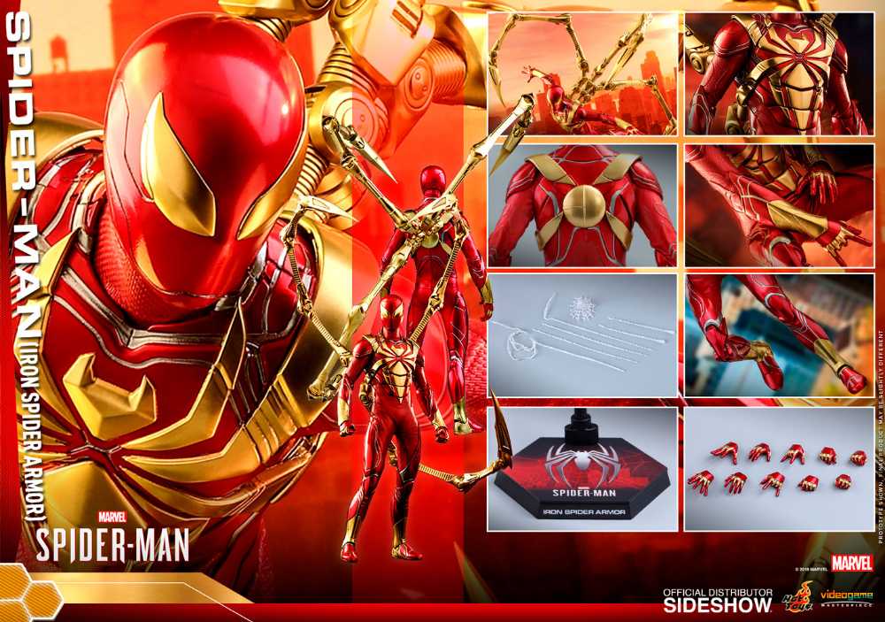 Marvel’s Spider-Man - Hot Toys (Iron Spider Armor) action figure collectible - Main Image 2