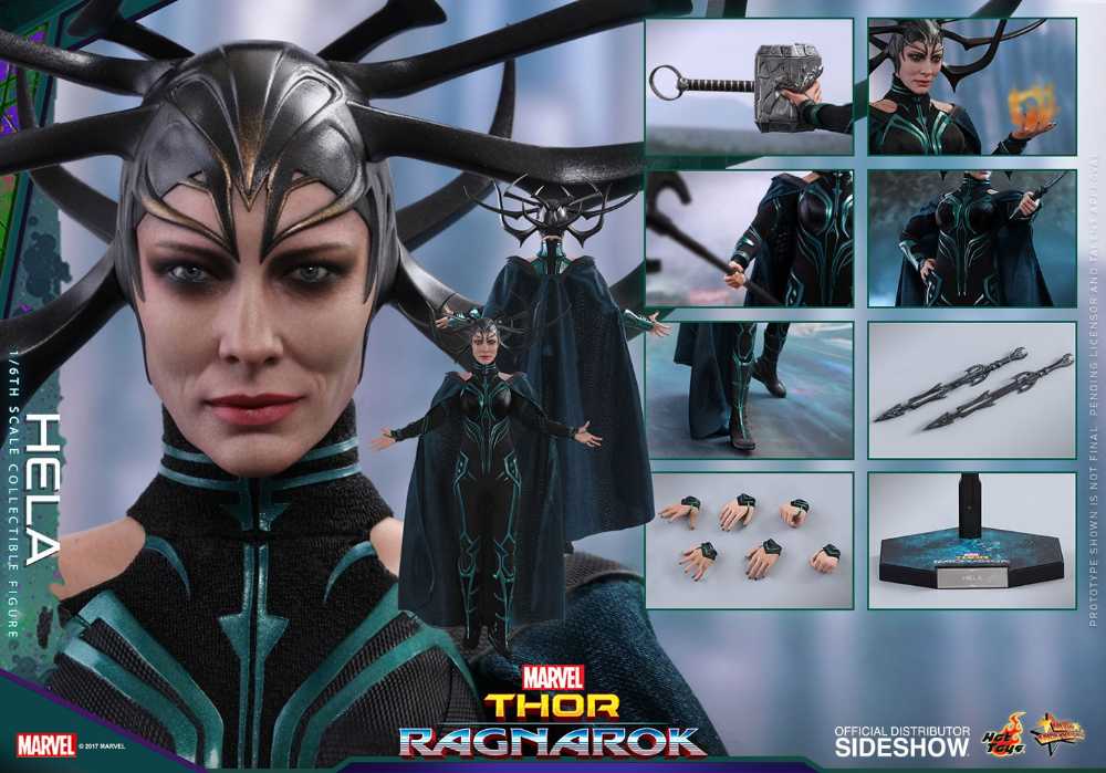 Thor: Ragnarok - Hot Toys (Hela) action figure collectible - Main Image 2