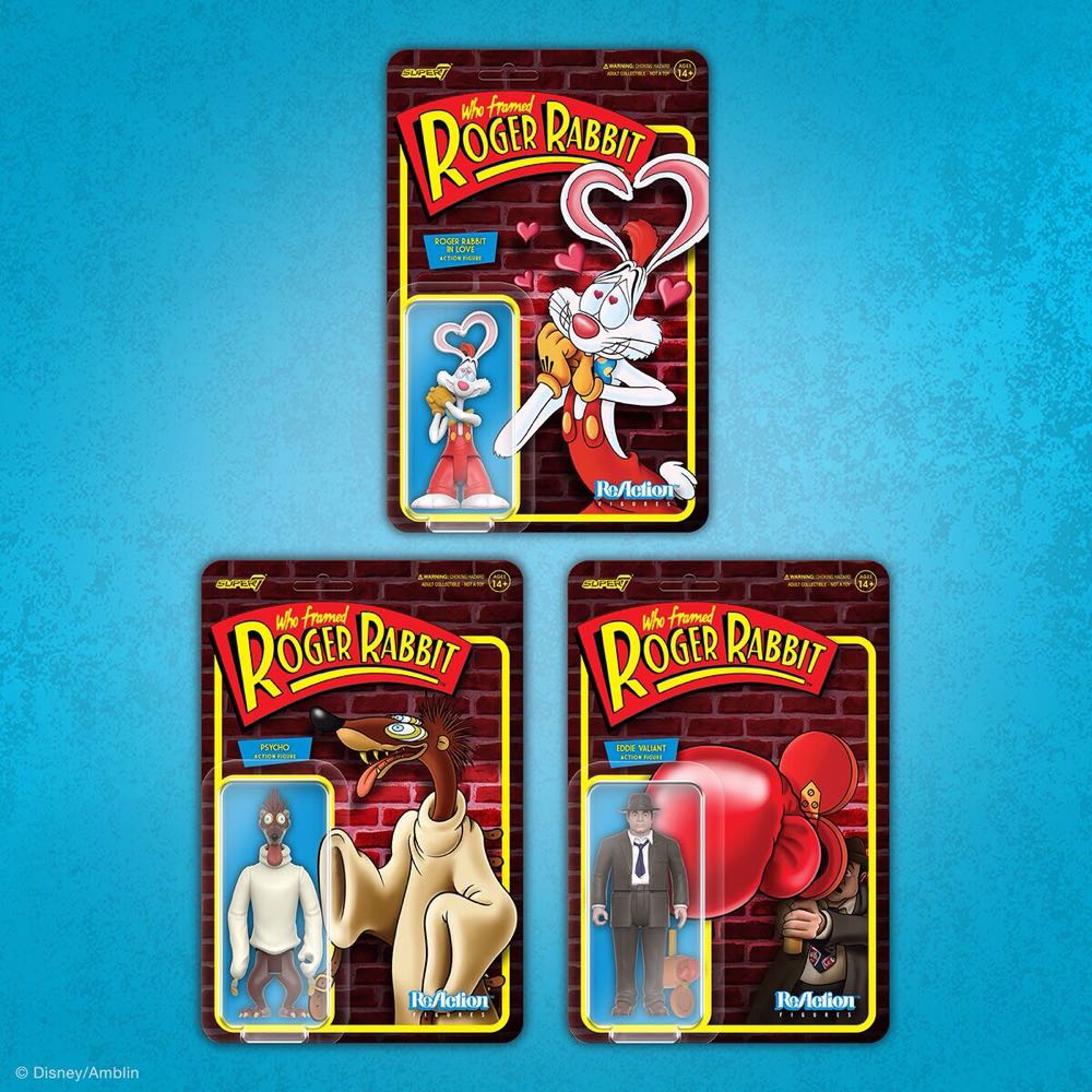 Roger Rabbit (In Love) - Super7 (Who Framed Roger Rabbit) action figure collectible [Barcode 840049830271] - Main Image 3