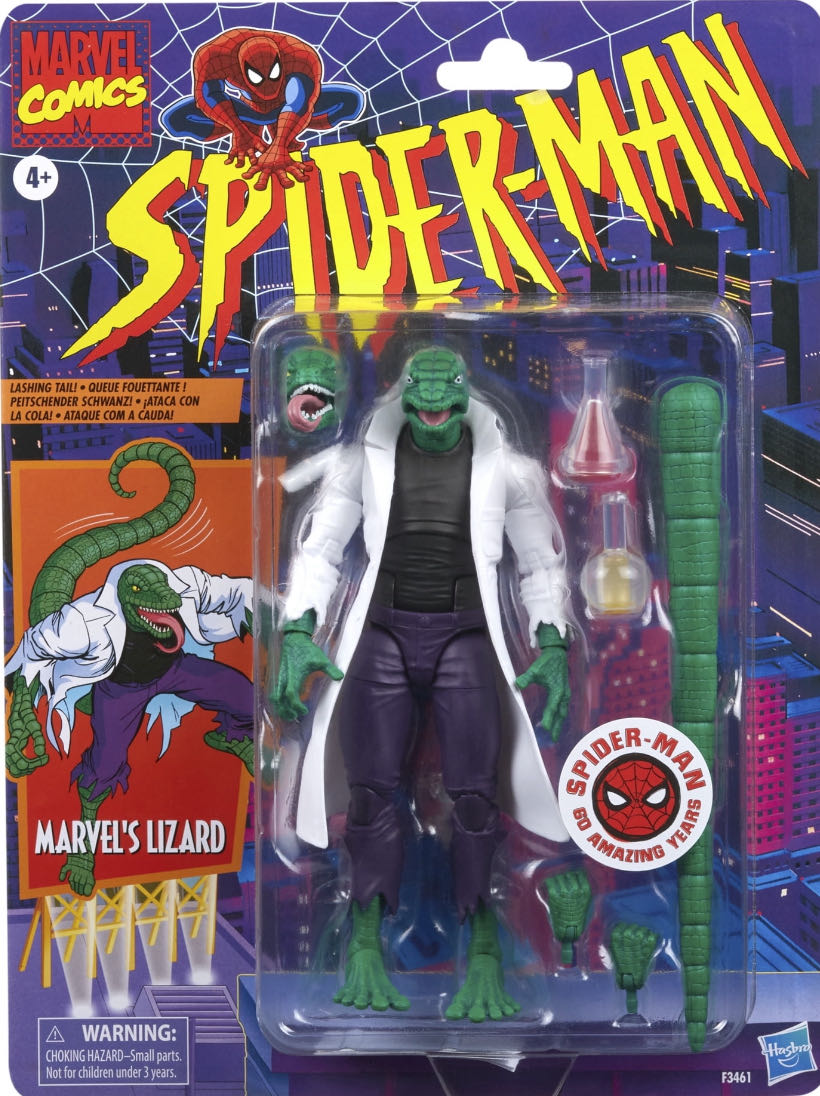 Lizard (Retro) - Hasbro - Walmart (Walmart Exclusive: Lizard) action figure collectible - Main Image 2