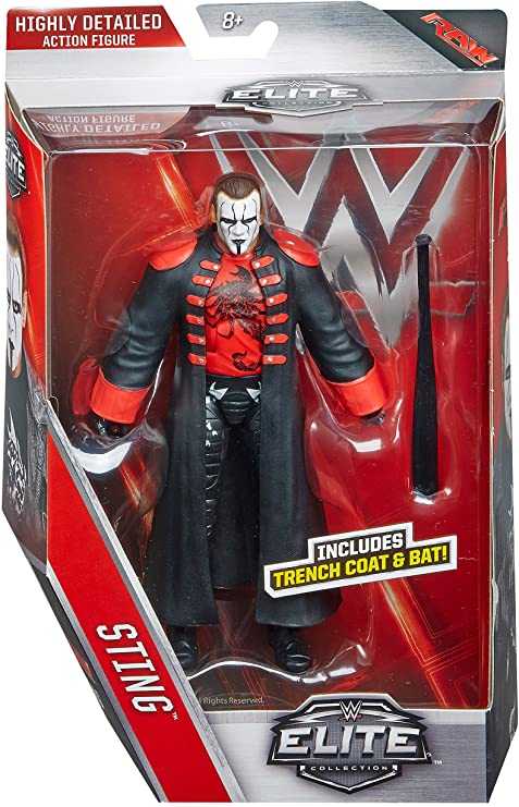 Sting - Mattel / WWE (Elite Series 39) action figure collectible - Main Image 1