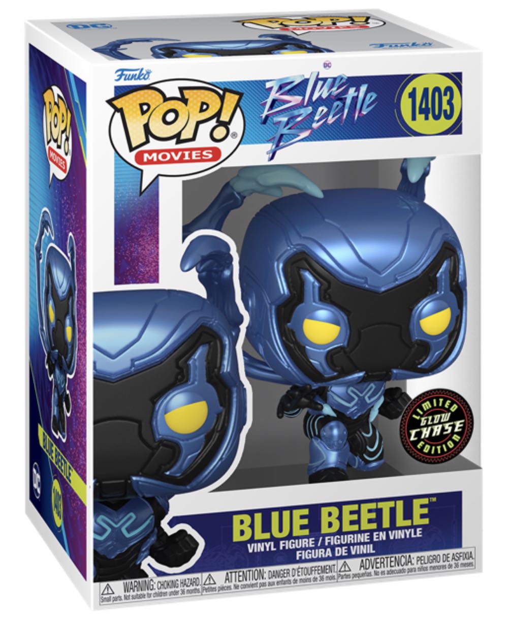 Blue Beetle #1403 - Funko (Funko Pop) action figure collectible [Barcode 889698723503] - Main Image 2
