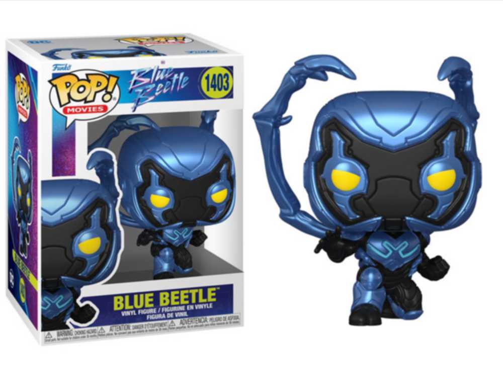 Blue Beetle #1403 - Funko (Funko Pop) action figure collectible [Barcode 889698723503] - Main Image 3