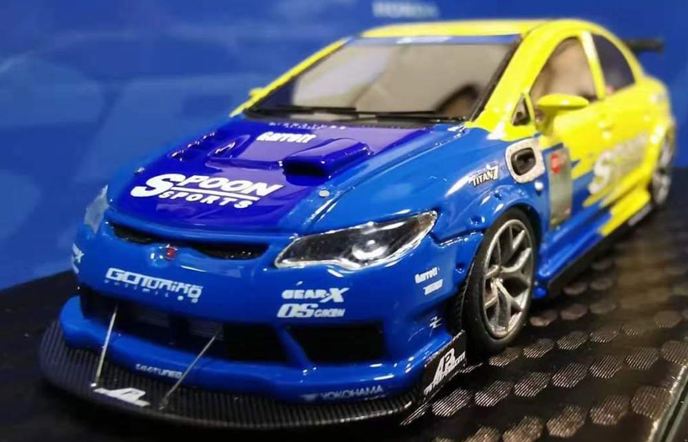 Honda Civic Type-R FD2 - YM Model (Spoon) action figure collectible - Main Image 2