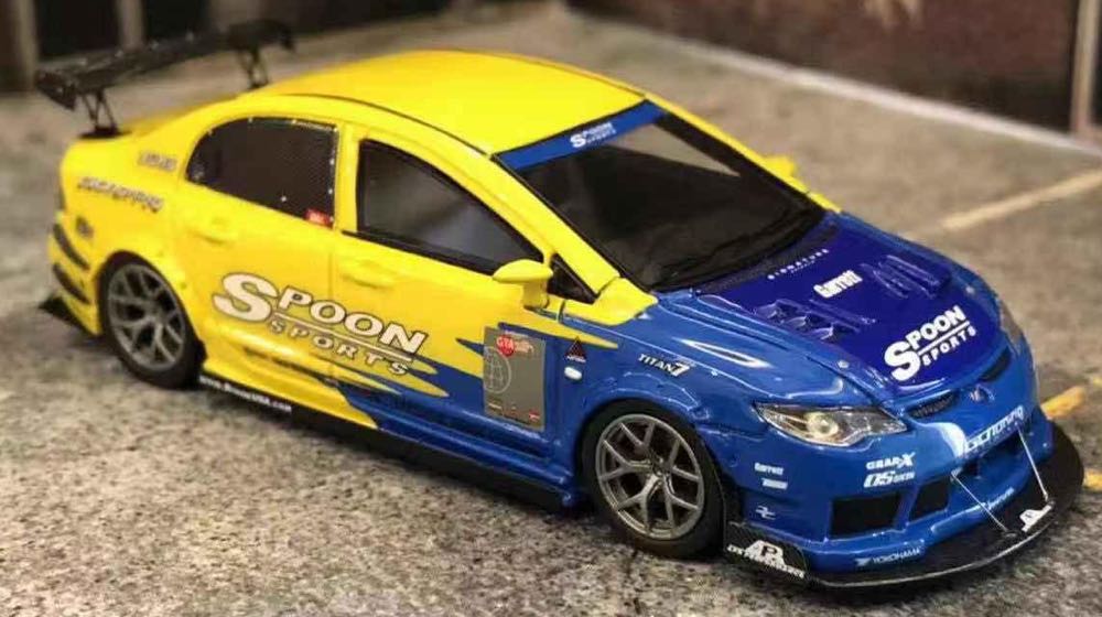 Honda Civic Type-R FD2 - YM Model (Spoon) action figure collectible - Main Image 2