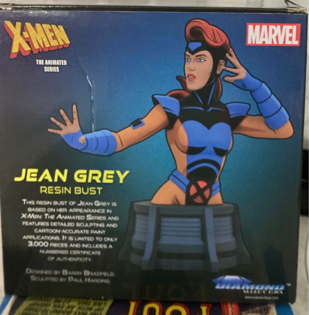 Marvel- Jean Grey Animated Bust - Diamond Select action figure collectible - Main Image 3