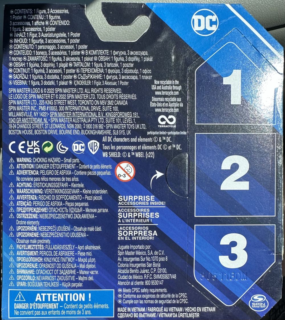 DC Comics : Cyborg  action figure collectible [Barcode 778988435632] - Main Image 2