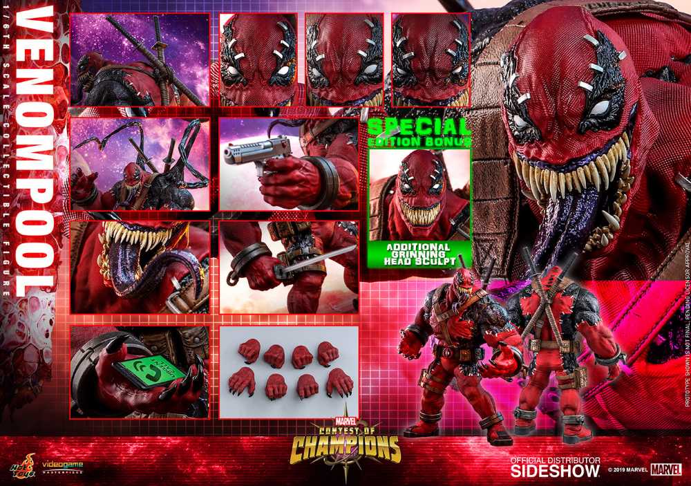 Marvel Contest of Champions - Hot Toys (Venompool) action figure collectible - Main Image 2