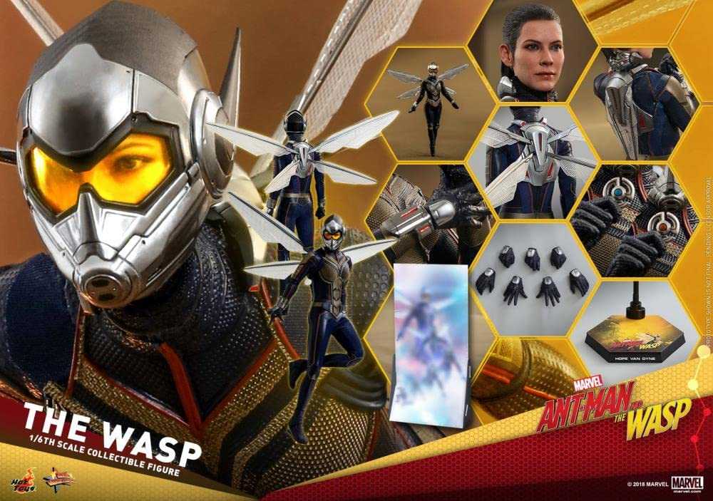 Ant-Man and the Wasp - Hot Toys (The Wasp) action figure collectible - Main Image 2