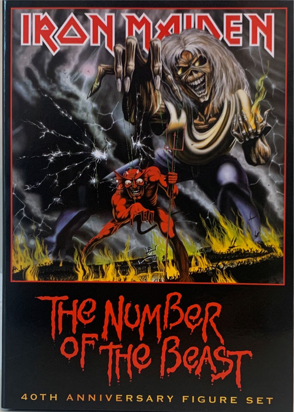 Iron Maiden: Number Of The Beast 40th Anniversary  - Neca Toys (Iron Maiden) action figure collectible [Barcode 634482336908] - Main Image 2