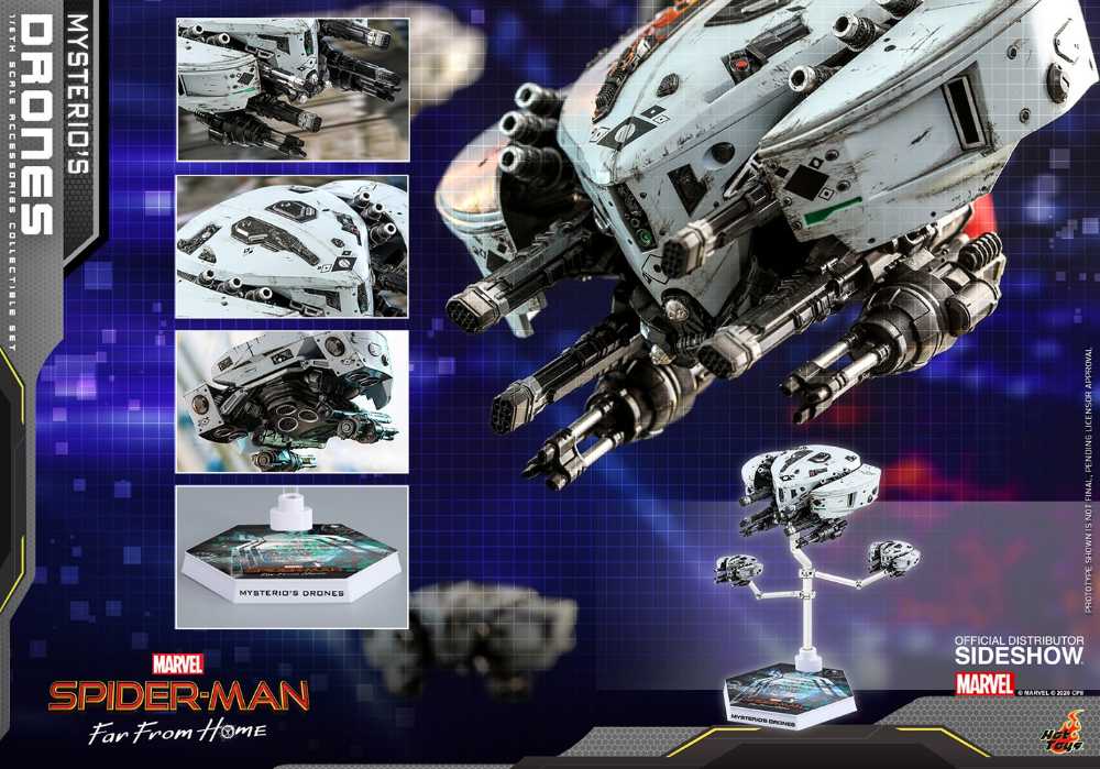 Spider-Man: Far From Home - Hot Toys (Mysterio’s Drones) action figure collectible - Main Image 2