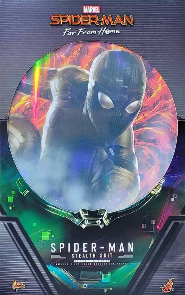 Spider-Man: Far From Home - Hot Toys (Spider-Man (Stealth Suit) (Deluxe Version)) action figure collectible - Main Image 1